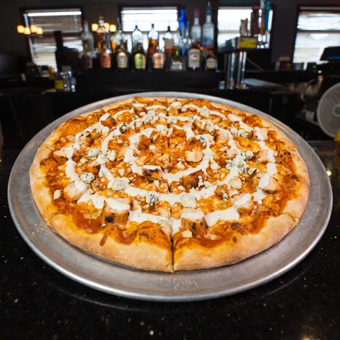Buffalo Chicken at 212 The Boiling Point: Buffalo base, grilled chicken, bleu cheese with a ranch drizzle